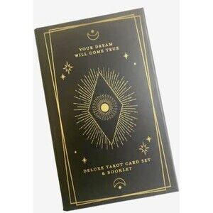 La Muci Design Tarot Card Deck 78 Cards Boxed Set * Black Gold Metaphysical